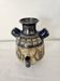 Stoneware vase with Art Deco geometric motifs signed Roger GUERIN
