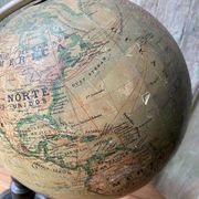 Ancien Globe Terrestre J. Lebègue & Cie, Paris — Environ 1885 / 1890 (Édition