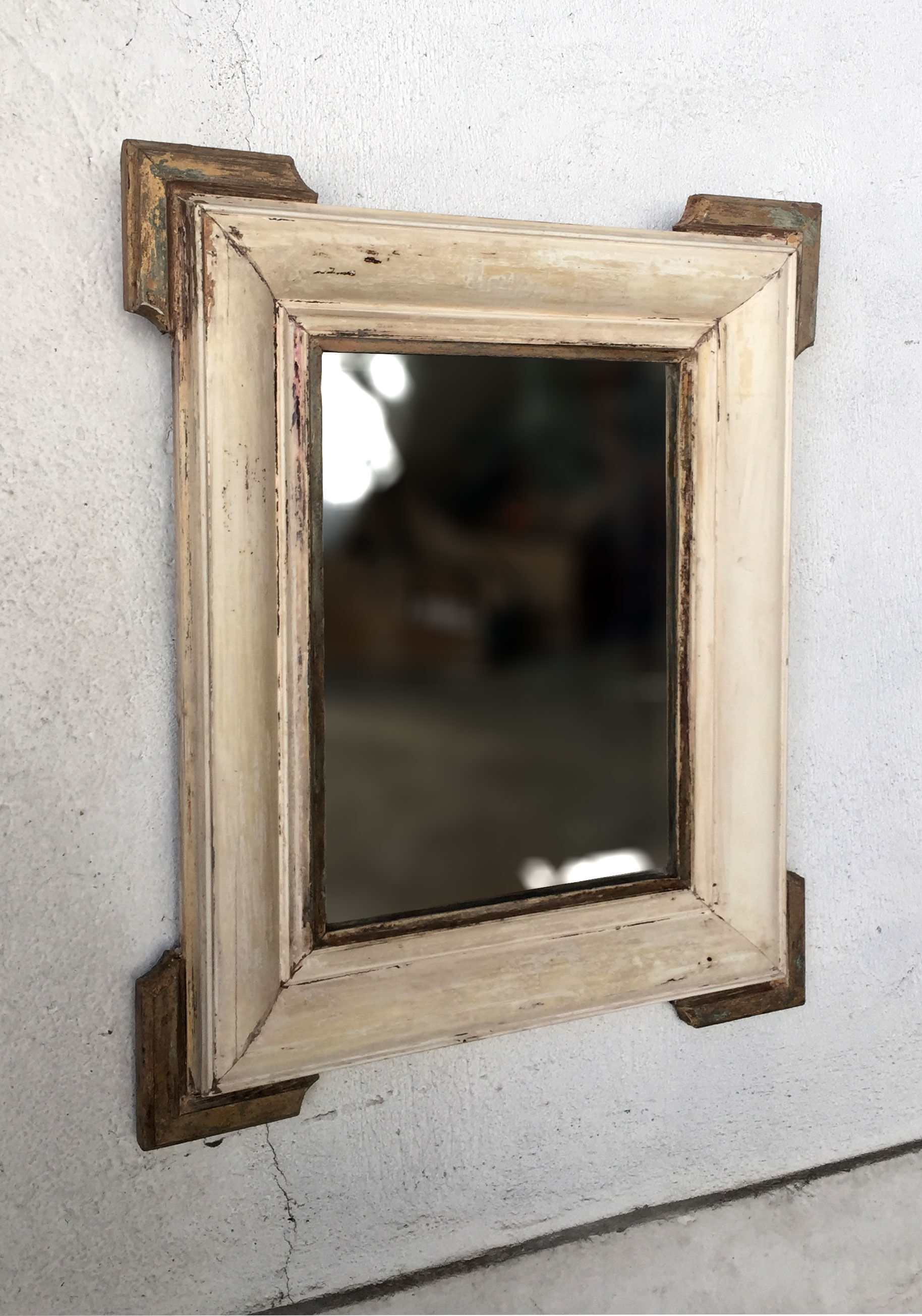 Old mirror 65x54 cm