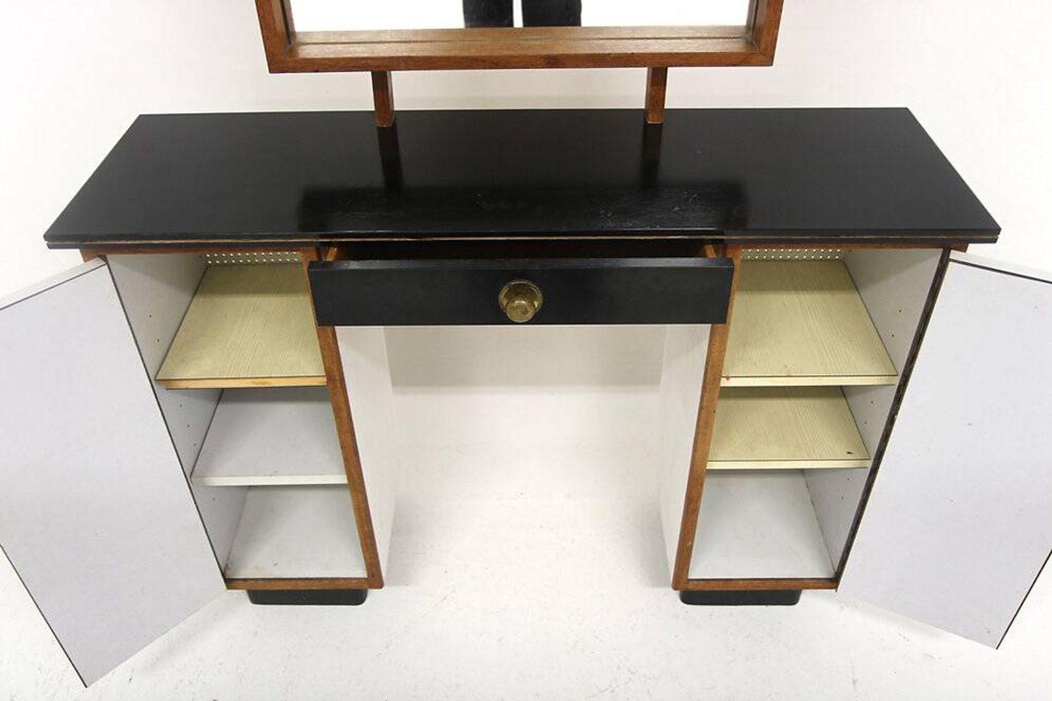 Coiffeuse scandinave en teck, Suède, 1960
