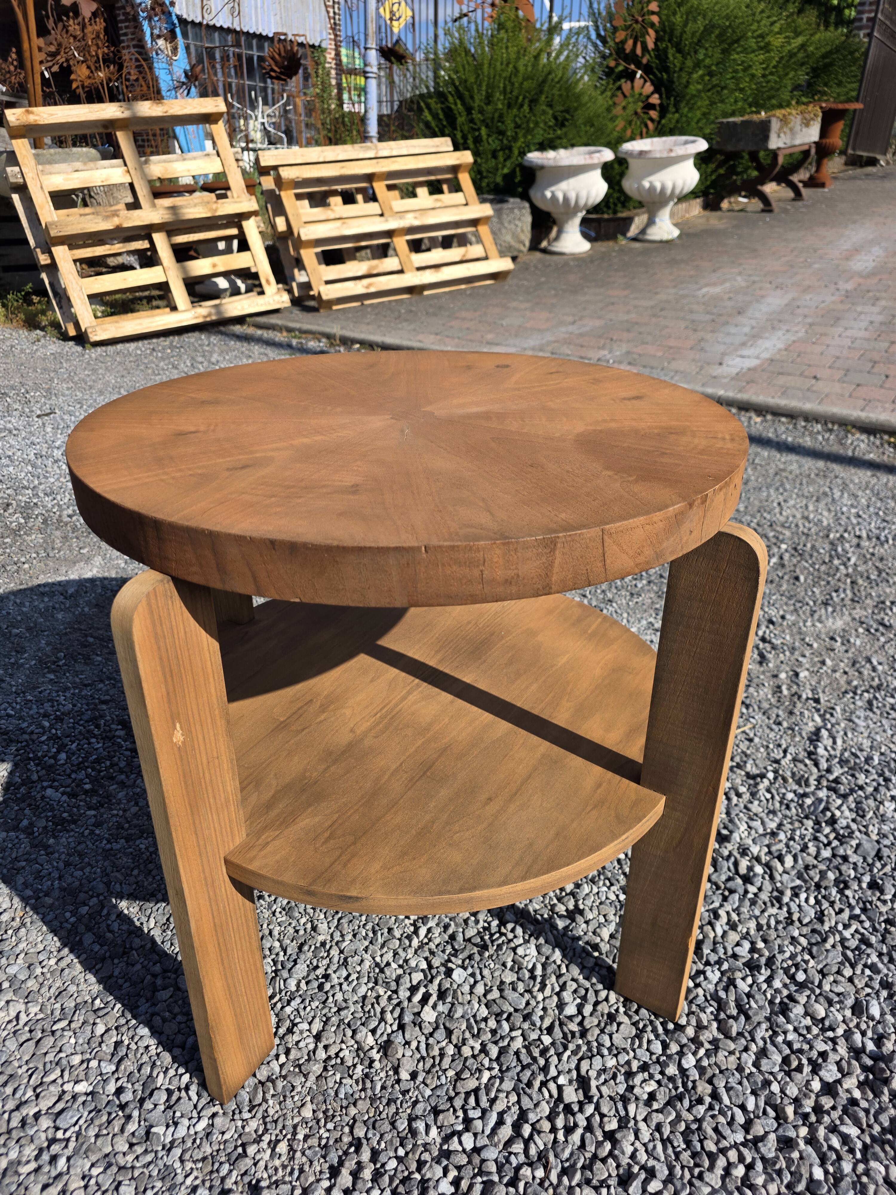 Art Deco coffee table in mahogany, 1930.