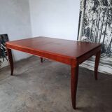 Large art deco mahogany table with extensions 260cm