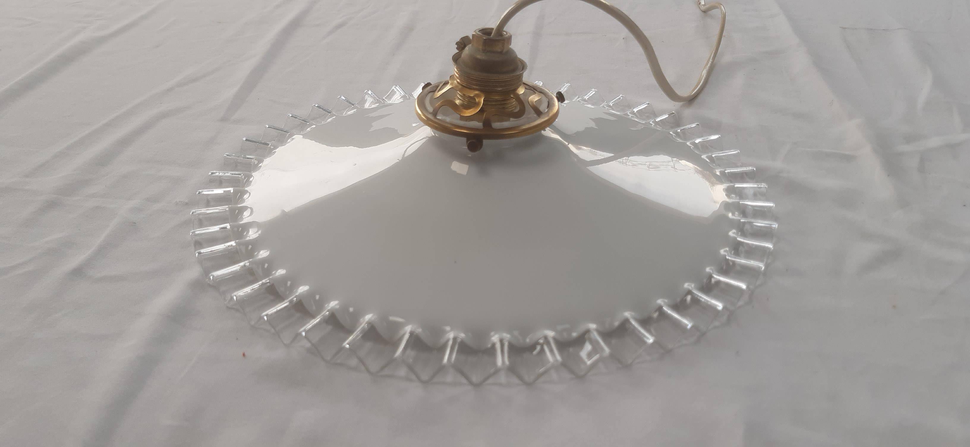 Light fixture, counterweight suspension 1930s/1950s