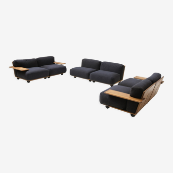 Stunning modular Pianura seating group by Mario Bellini for Cassina Italy