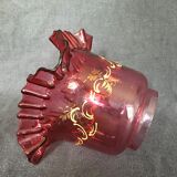 Enamelled red tulips