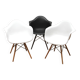 Suite of 3 designer chairs
