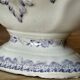 Iron earth gravy boat, Bouquet Creil & Montereau model, early 20th century
