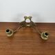 Antique brass wall candle holder – Art Deco double arm wall light