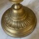 Antique 5-light brass candlestick