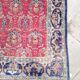 Ancien tapis persan soie ghoum 168 x 106 cm