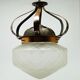 20th century glass pendant lamp, Austro-Hungary, 1890s