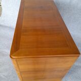 Art Deco chest of drawers (1930-1940) in walnut