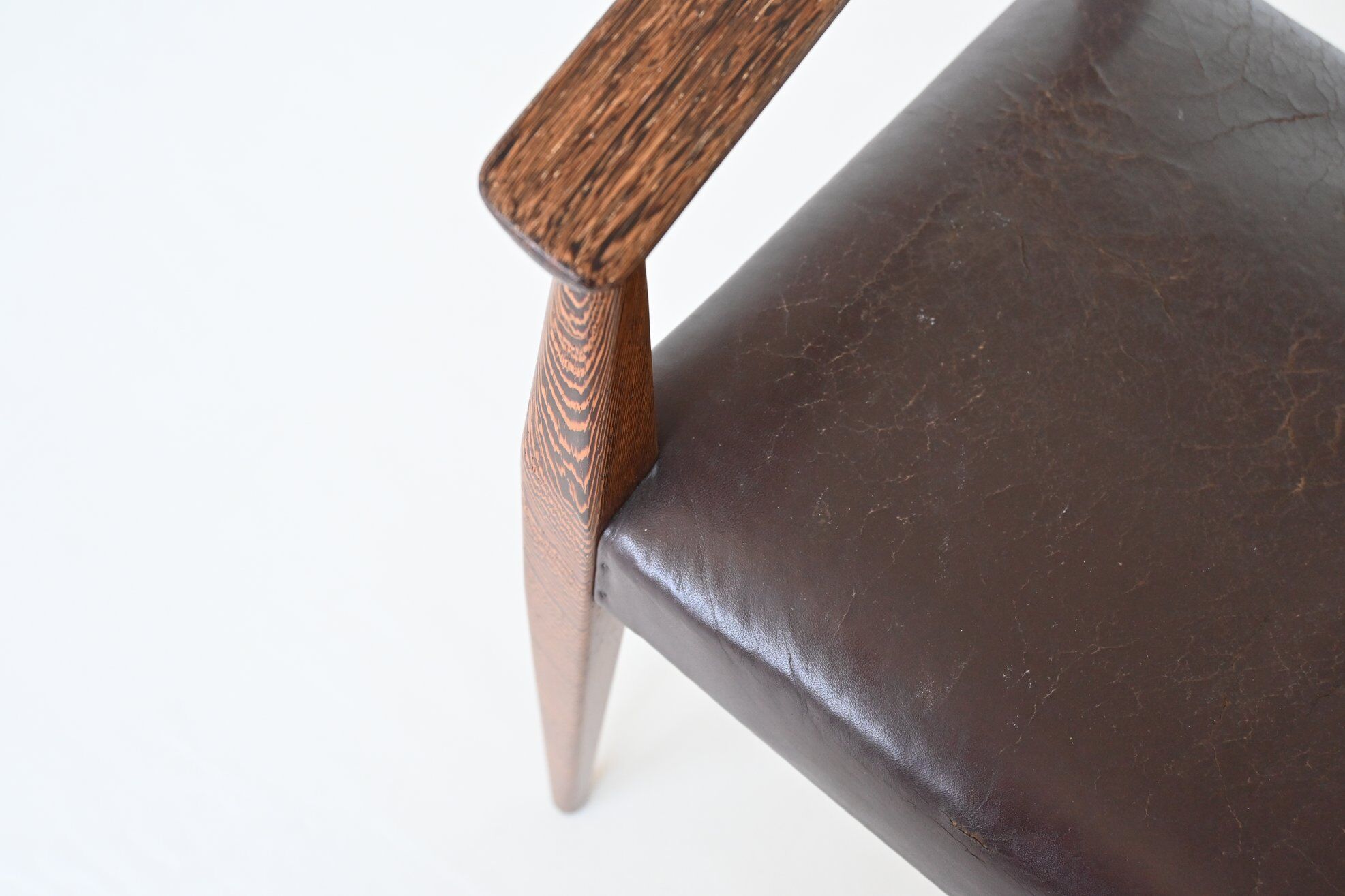 Nanna Ditzel model 113 armchairs Poul Kold Savvaerk Denmark 1955