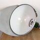 Large Industrial Green Enamel Factory Pendant Lamp from Benjamin, 1960s