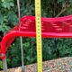 Omstak chair by Rodney Kinsman, vintage red metal.