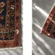 Vintage Handwoven Oriental Tribal Rug, 1940s