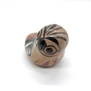Vintage ceramic owl from Mexico, hand-painted bird.