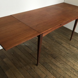Teak dining table with extensions