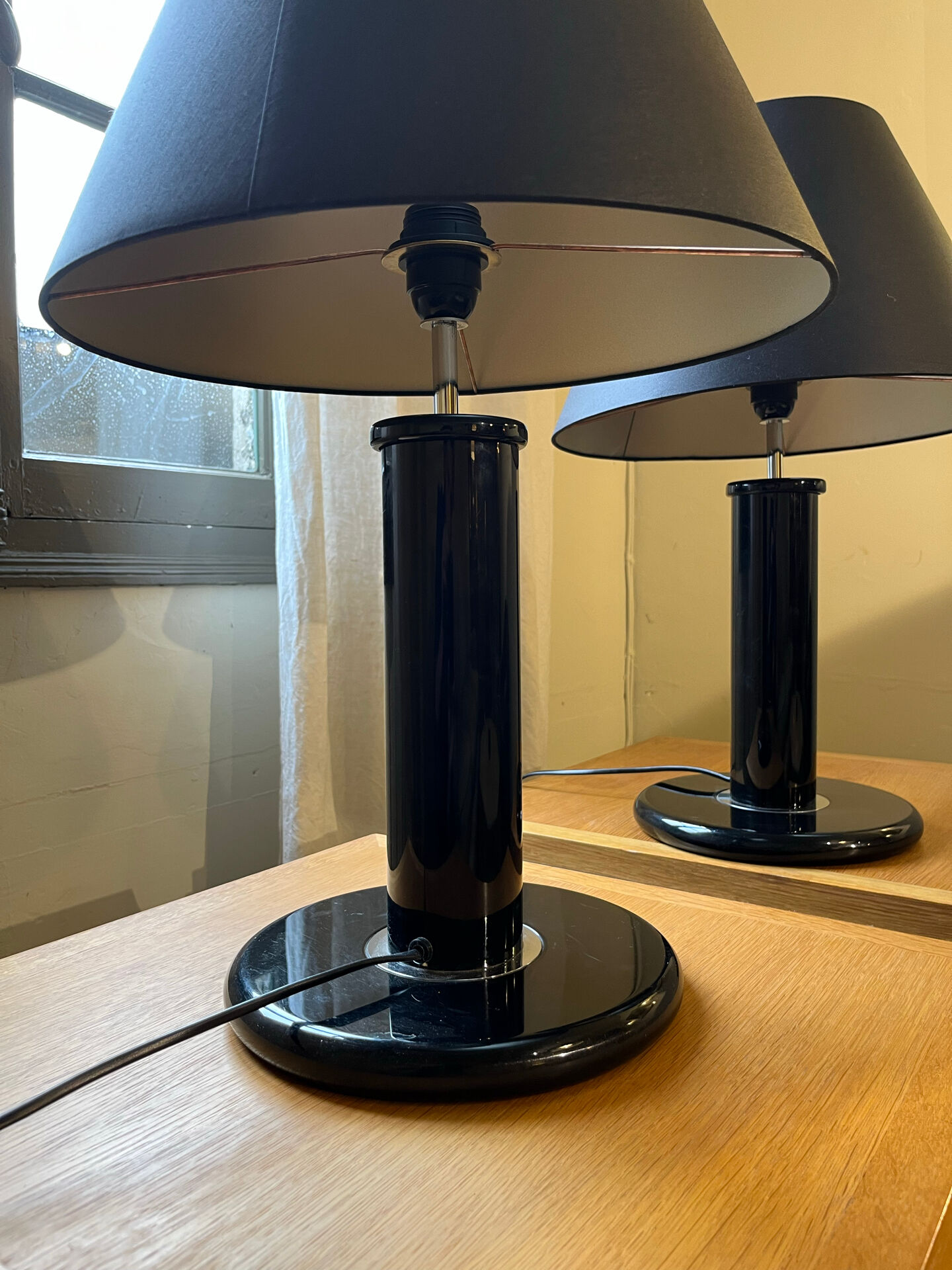 Pair of lamps 1980