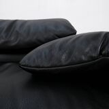 Cassina Maralunga 2,5 seater - black leather