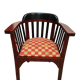 6 art nouveau armchairs