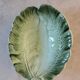 Plat vintage feuille de chou