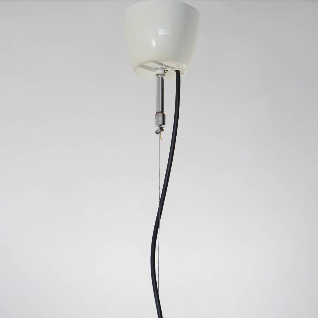 Chandelier chromé de l'ère spatiale, années 1970