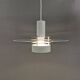 Classic Space Age pendant lamp from the 1980s, Denmark.