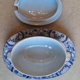 Japan model sauce boat by Creil and Montereau 19th century