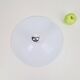 Vintage White UFO Disc Wall Lamps from Targetti Sankey, 1970s, Set of 4