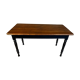 Table legs turned black