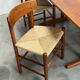 4 'J39' chairs and 'C18' shaker table, Børge Mogensen, FDB Møbler, Denmark