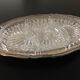 Metal & glass aperitif dish, 60s/70s