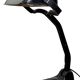 Vintage German Black Bank Lamp, 1930s