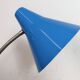 Blue Industrial German Workshop Table Lamp from Reif Dresden, 1960s