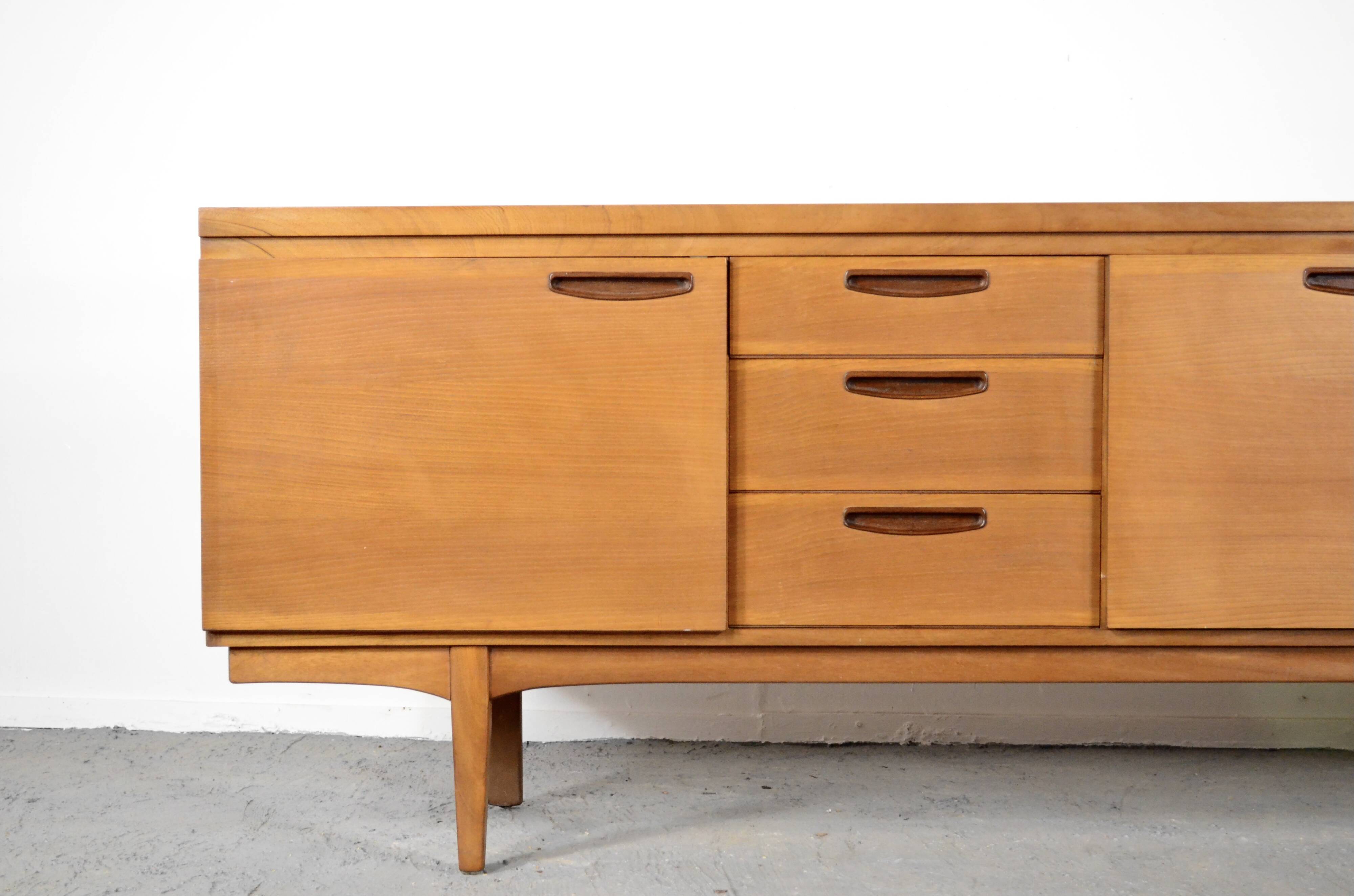 Vintage Midcentury Greaves & Thomas teak sideboard