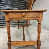 Antique French table farm dining table 19th century 73 x 201 cm