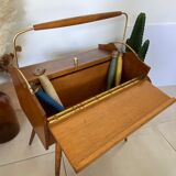 Vintage worker compass feet