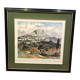Lithograph by Yves Brayer, signed.