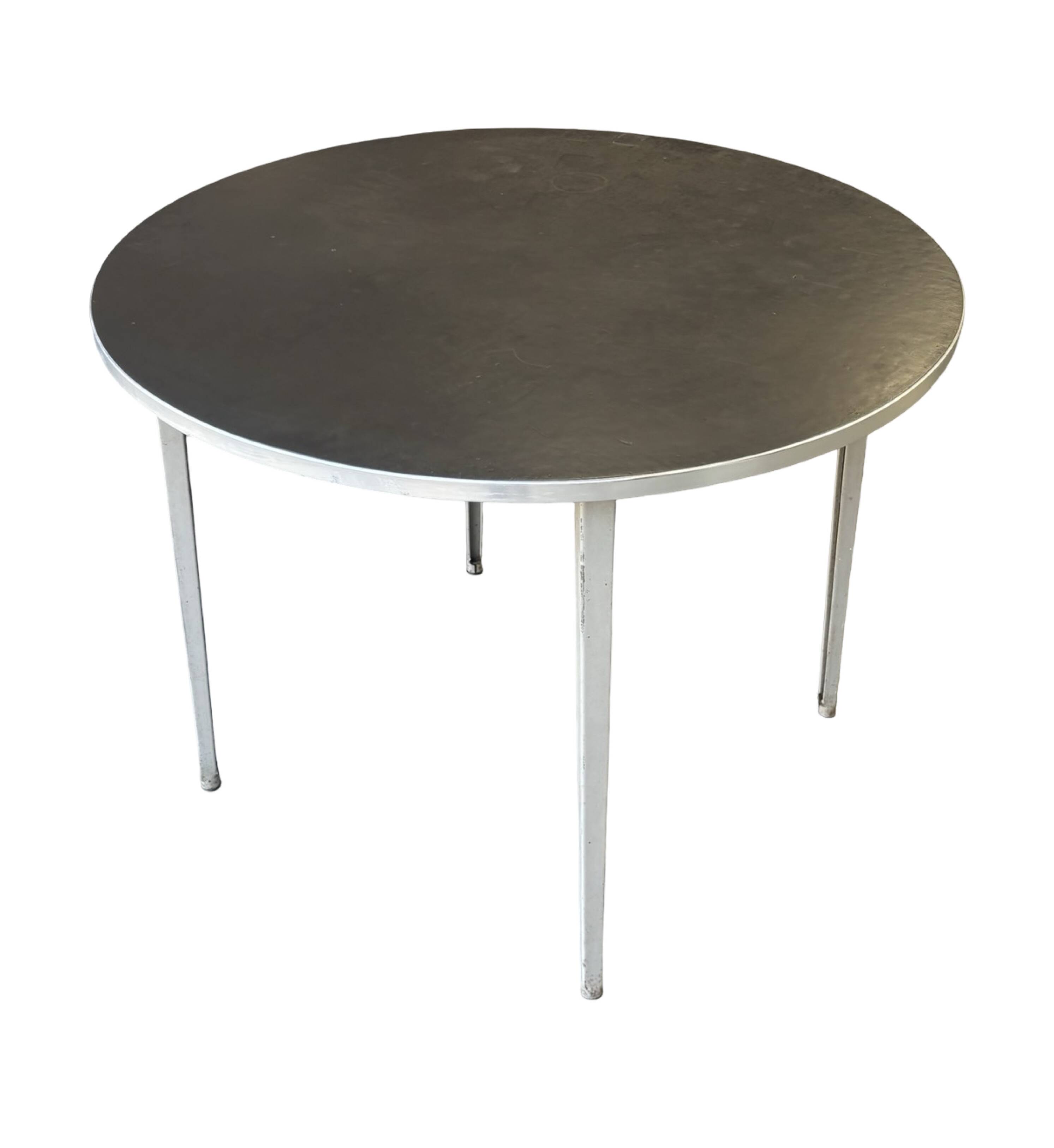 Friso Kramer Reform table round with linoleum top 1960