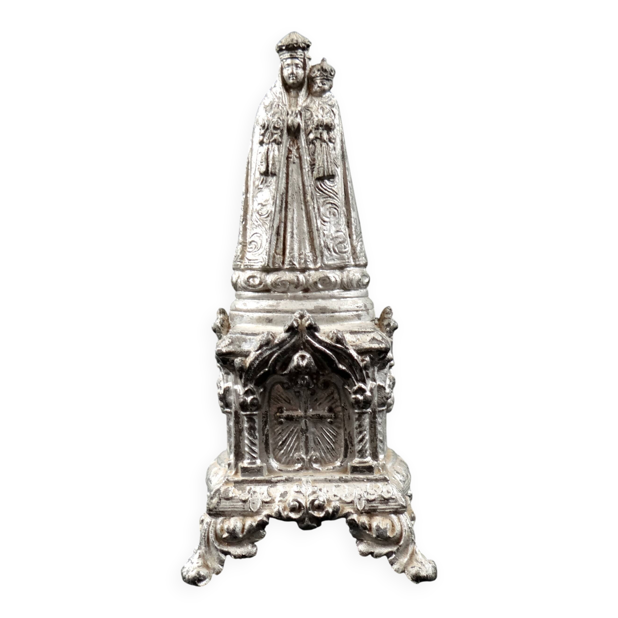Statuette of the Virgin and Child, Consoler of the Afflicted, late 19th century