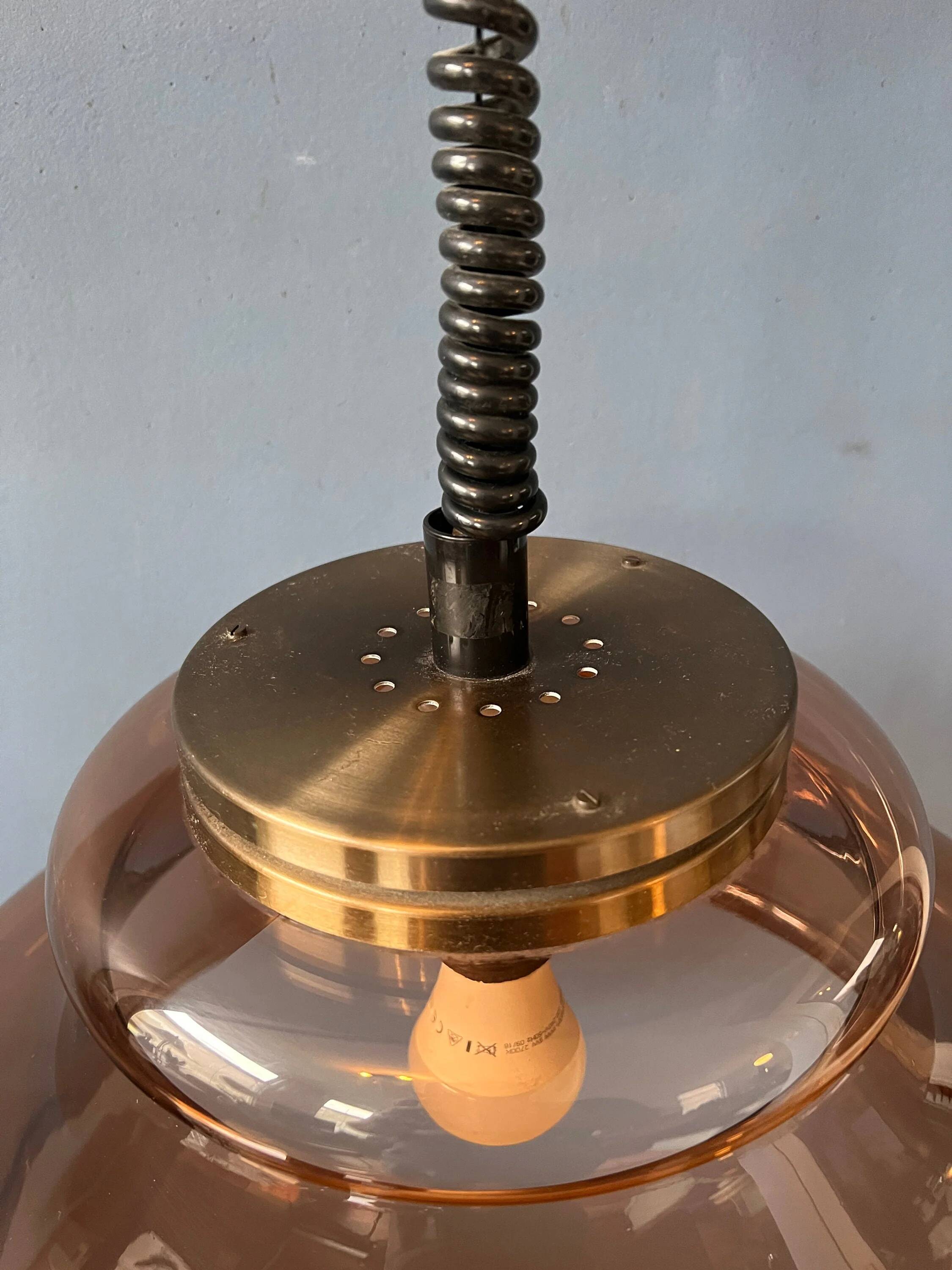 Suspension Space Age by Herda / vintage mid-century ceiling lamp