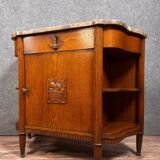 In the style of Dufresne: Art Nouveau period oak sideboard