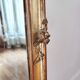 Large gilded mirror louis XV rockery  142x99cm