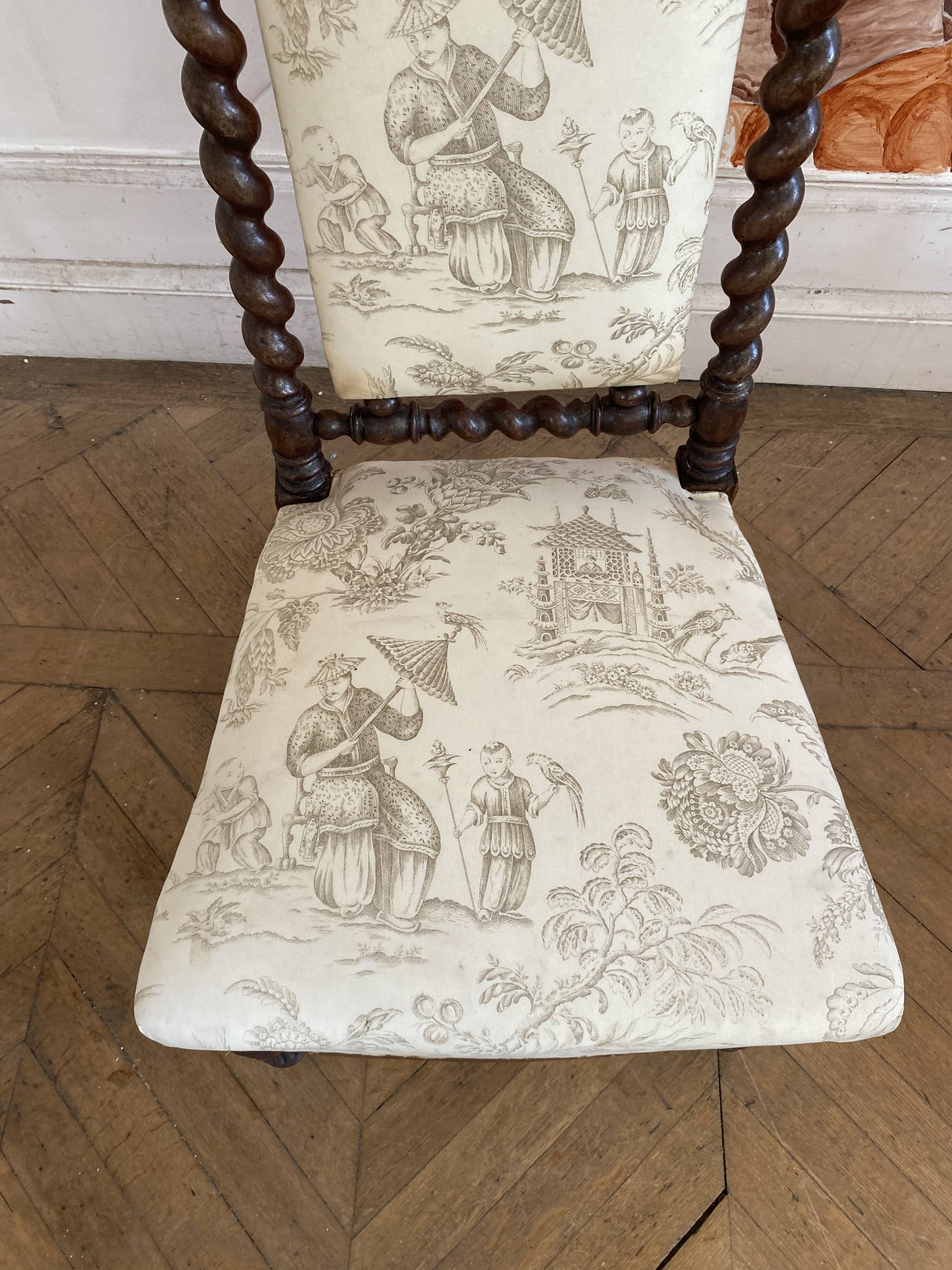 Napoleon 3 heating chair