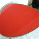 Plant holder tripod in red formica