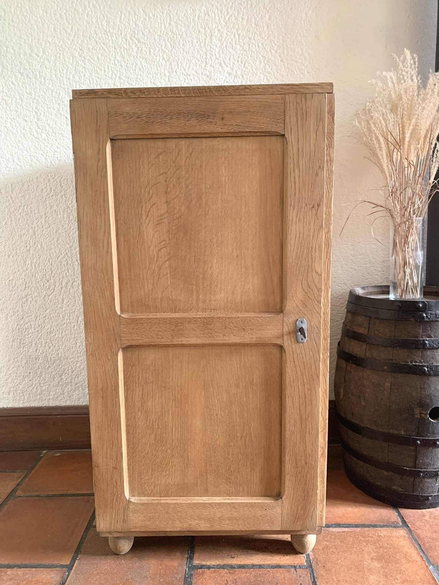 Solid oak pantry / kitchen unit