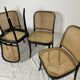 Chaise cannage et bois courbé Josef Hoffman n811