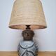 Lampe en céramique zoomorphe 70's