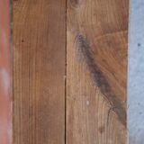 Paire de bancs de ferme en bois